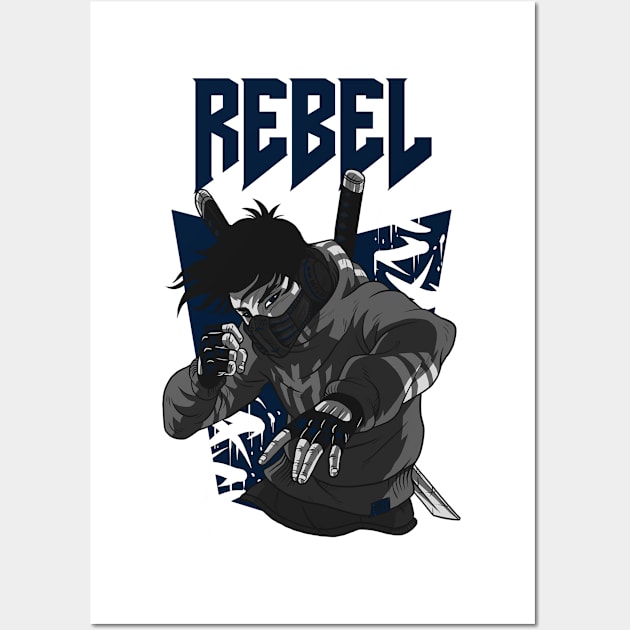 Rebel anime Wall Art by The Product Store